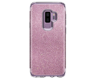Etui Slim Armor Crystal Glitter do Samsung Galaxy S9+ różowe złoto - 424917 - zdjęcie 3